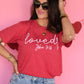 *SALE* RTS Loved John 3:16 Bow Tee