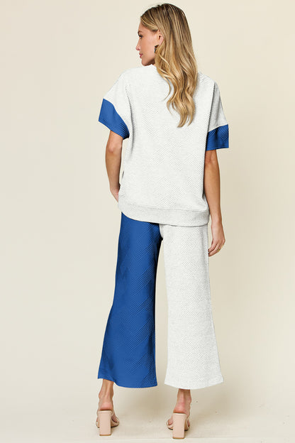 Preorder: Color Block Textured Set