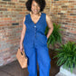Denim Vest Set