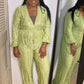 Green Wide Leg Jumpsuit