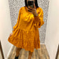 Copper Satin Dress