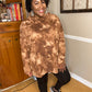 Cowl Neck Hi-Low Top