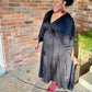 Pleated Satin Dress
