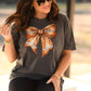 Football Bow Tee