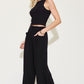 Preorder: Ribbed Tank & Wide Leg Pants Set