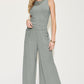 Preorder: Ribbed Tank & Wide Leg Pants Set
