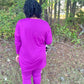 Long Sleeve Plum Lounge Set