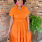 Orange Maxi Dress