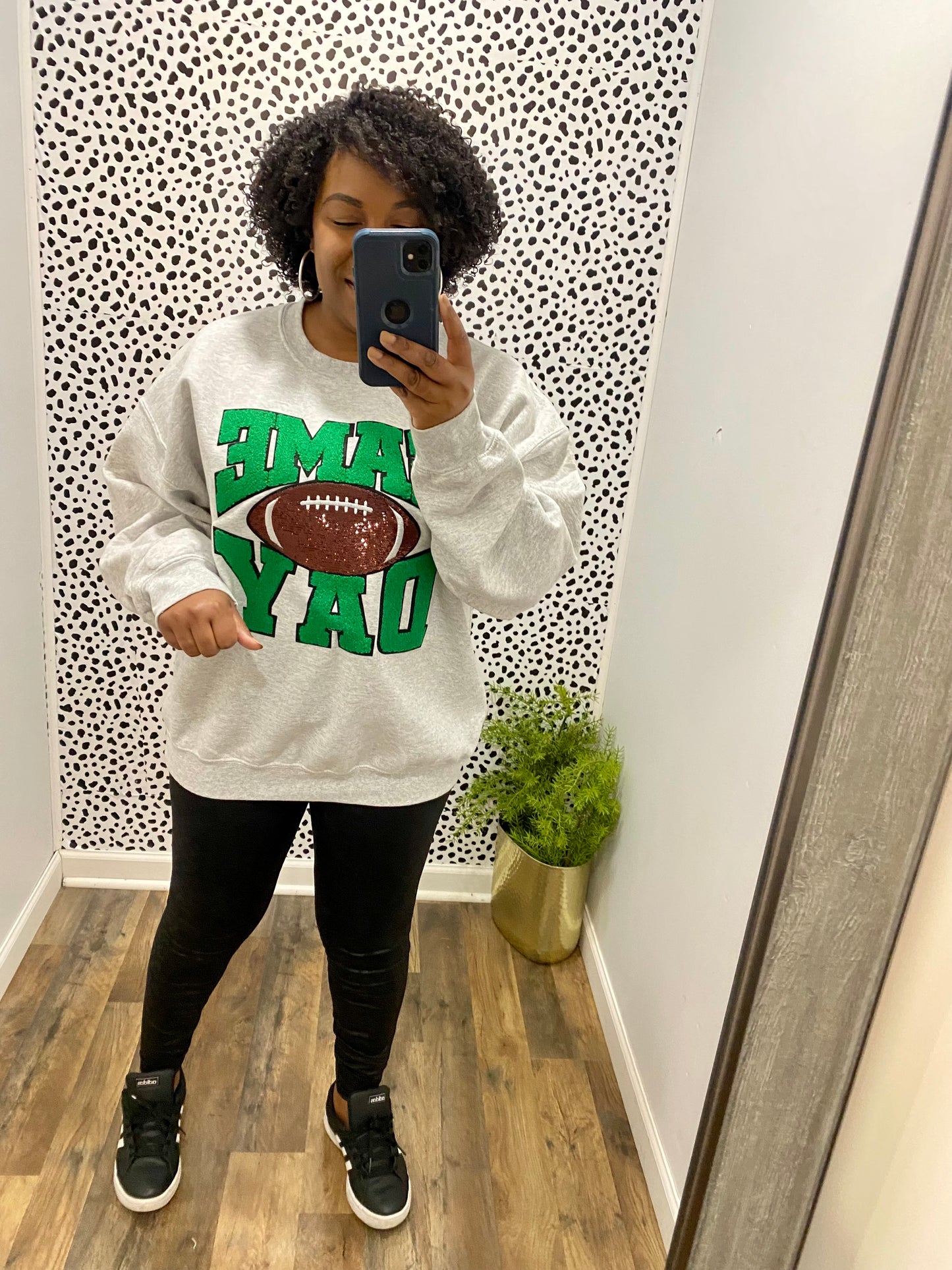 Green Game Day Sweatshirt