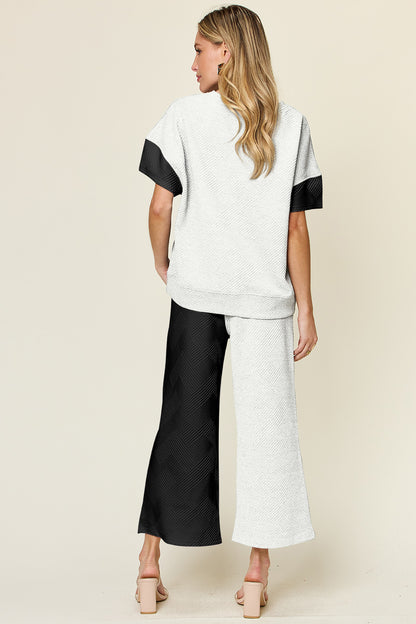 Preorder: Color Block Textured Set
