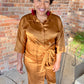 Satin Midi Dress