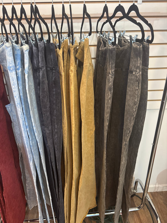 Camel Acid Wash Bell Bottom