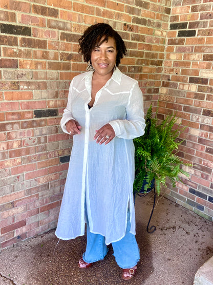Whimsy White Dress