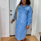 Denim Button Down Dress