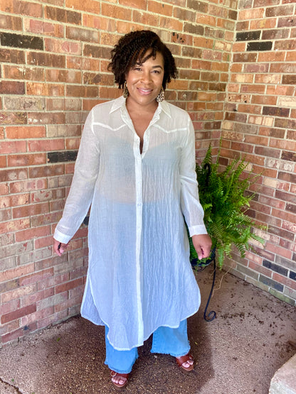 Whimsy White Dress