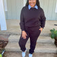Black Jogger Set