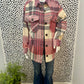 Fleece Magenta Shacket