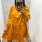 Copper Satin Dress