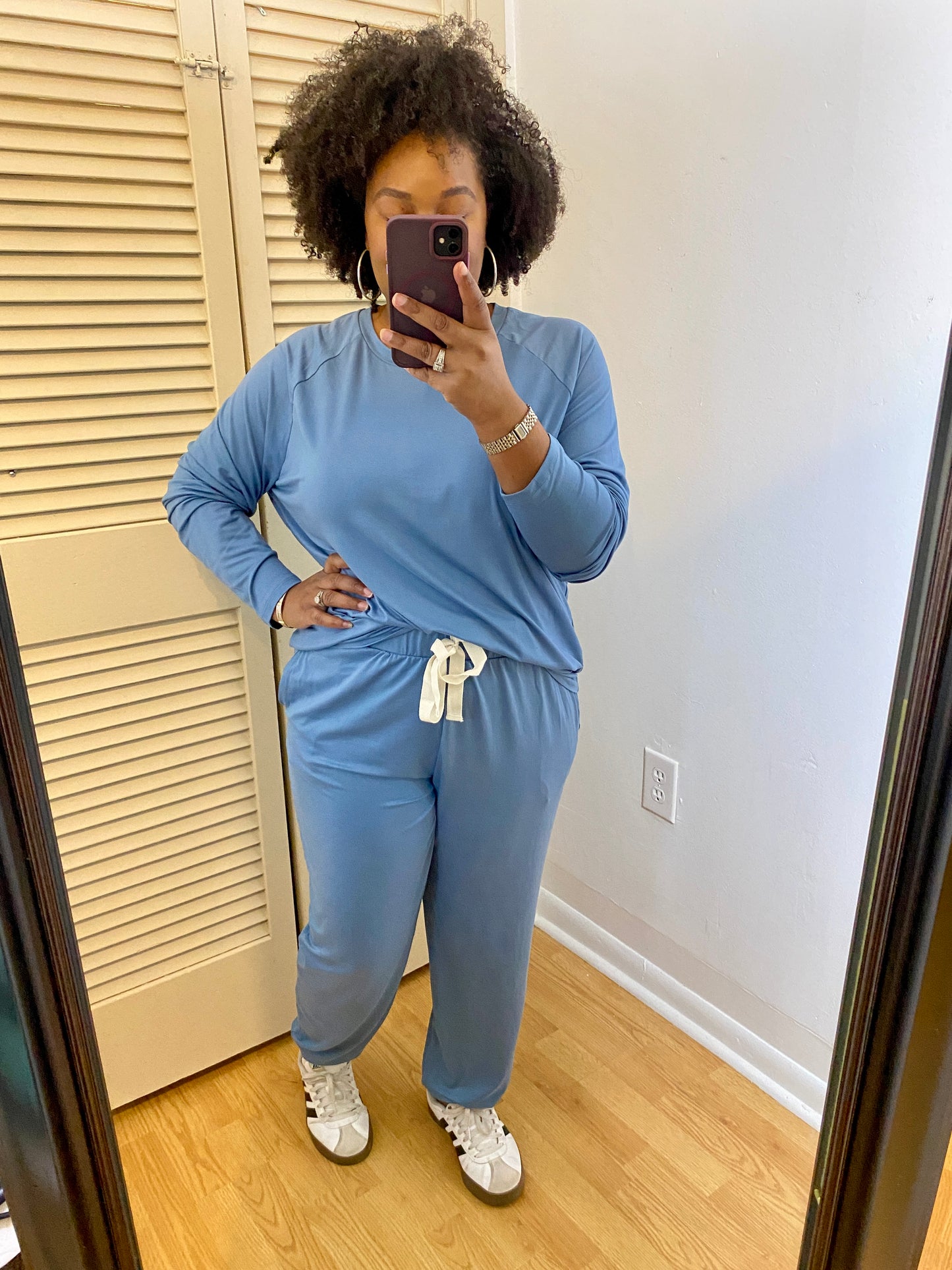 Blue Jogger Set