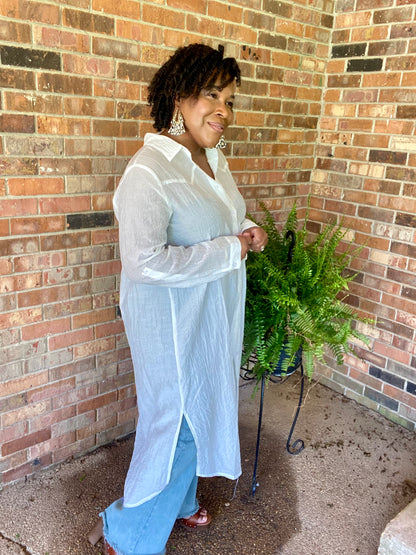 Whimsy White Dress