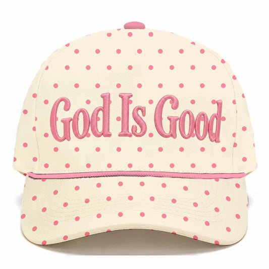 God Is God Polka Dot Hat