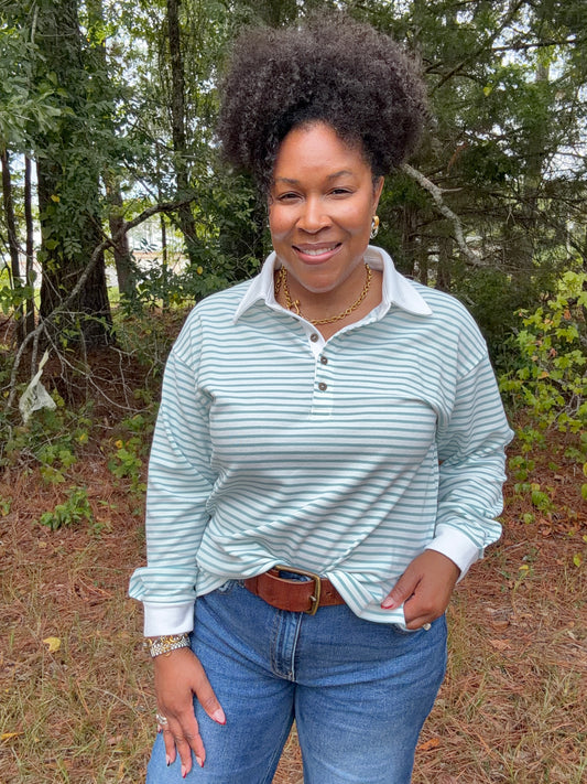 Coastal Stripe Top