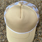 **SALE** RTS Tan Checkered Trucker Hat