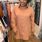 Copper Button Down Shirt
