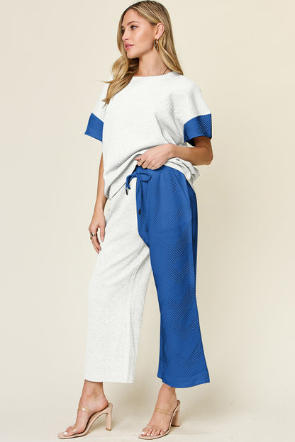 Preorder: Color Block Textured Set