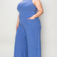 Preorder: Ribbed Tank & Wide Leg Pants Set