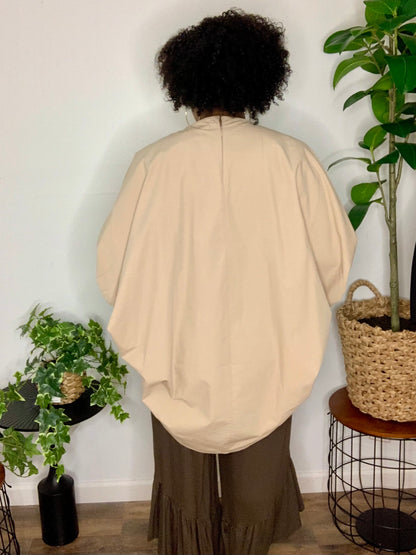Khaki Tunic Top