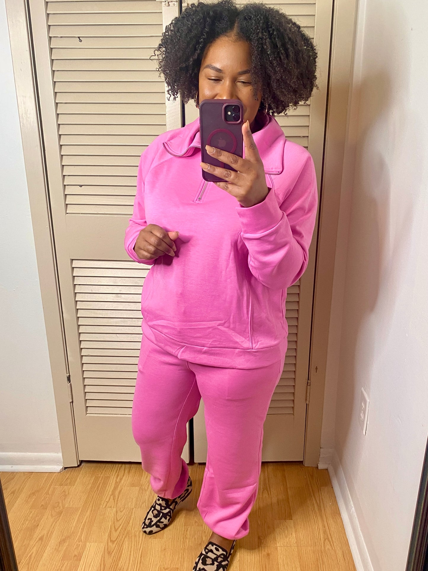 Pink Scuba Joggers Set