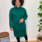 Hunter Green Sweater Dress