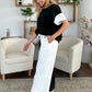 Preorder: Contrast Wide Leg Pants Set