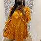 Copper Satin Dress