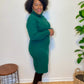 Hunter Green Sweater Dress