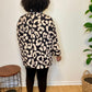 Black Leopard Top