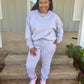 Gray Jogger Set