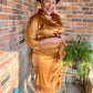 Satin Midi Dress