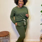Olive Jogger Set