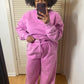 Mauve Fleece Set