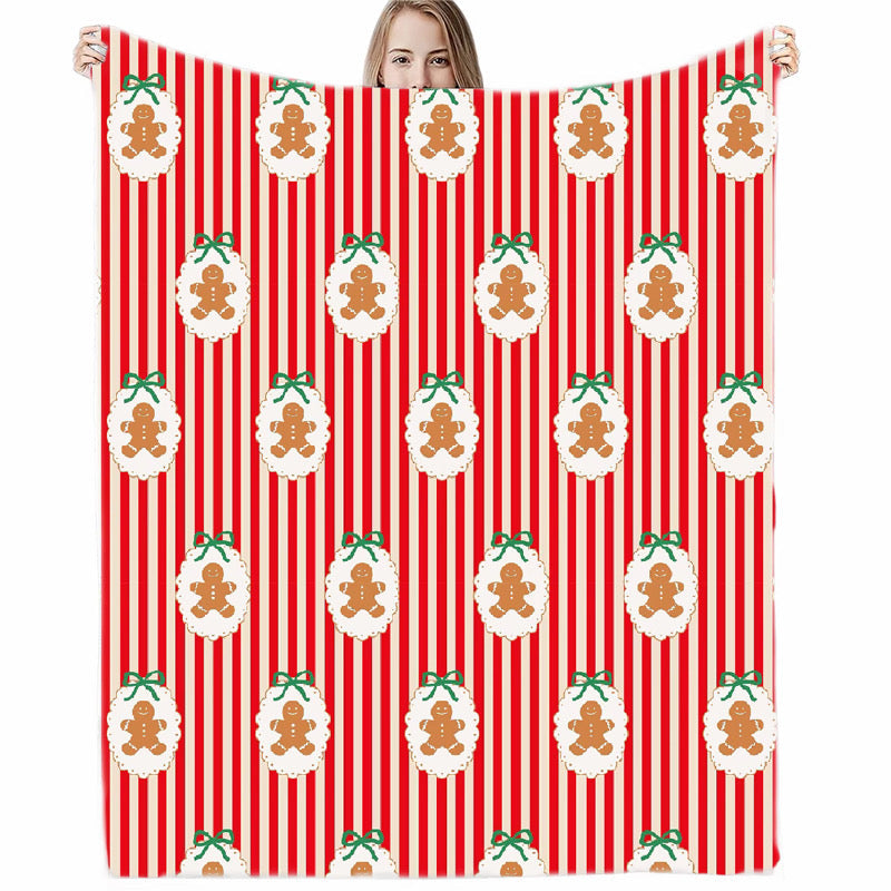 Stripes Gingerbread Blanket *Pre Order* *CIJ SPECIAL*