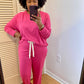 Hot Pink Jogger Set