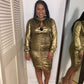 Bodycon Shimmer Dress