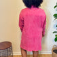 Pink Waffle Dress