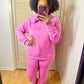 Pink Scuba Joggers Set