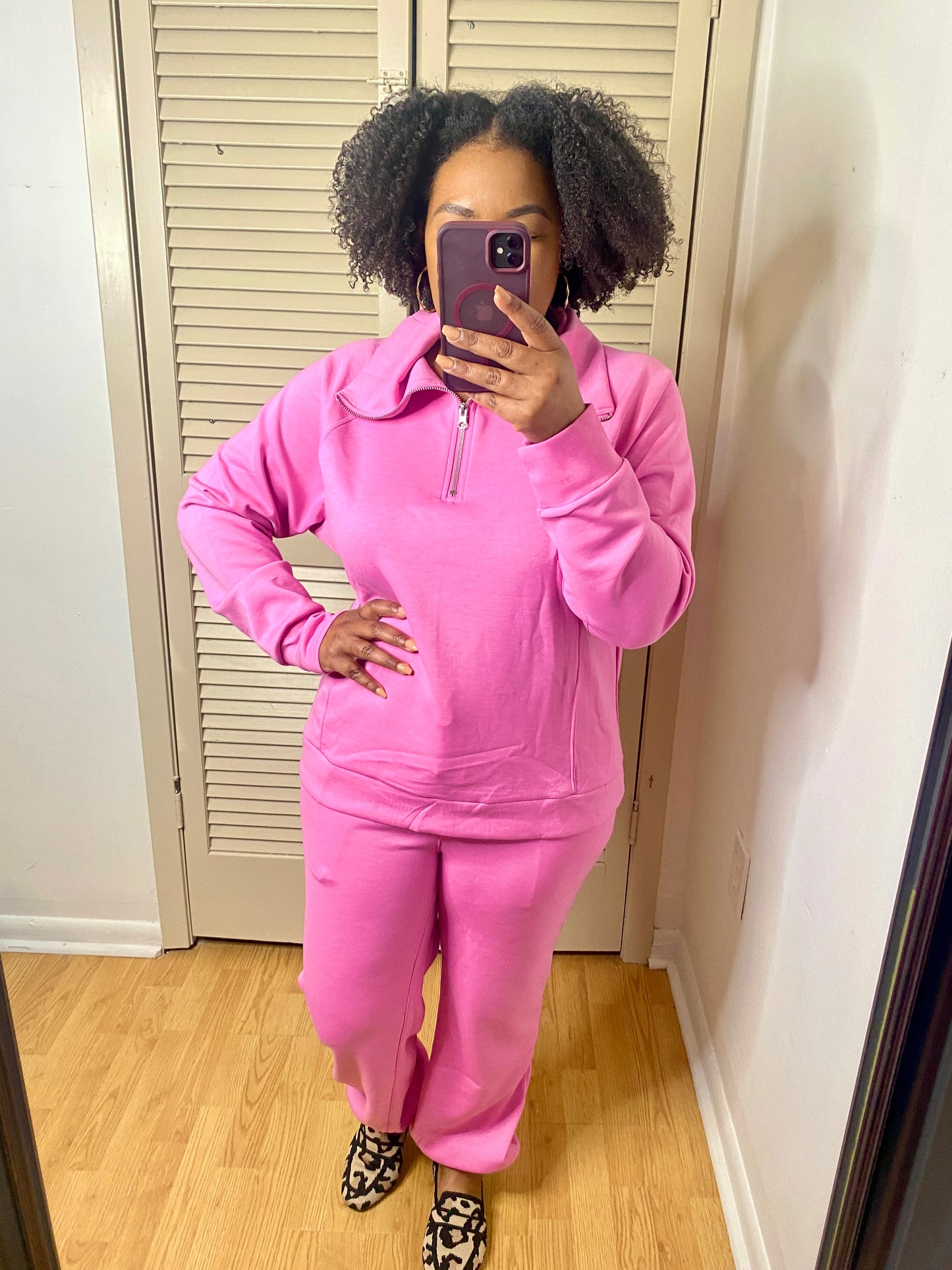 Pink Scuba Joggers Set