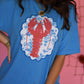 Crawfish Chinoiserie Tee