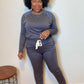 Gray Jogger Set