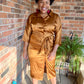 Satin Midi Dress